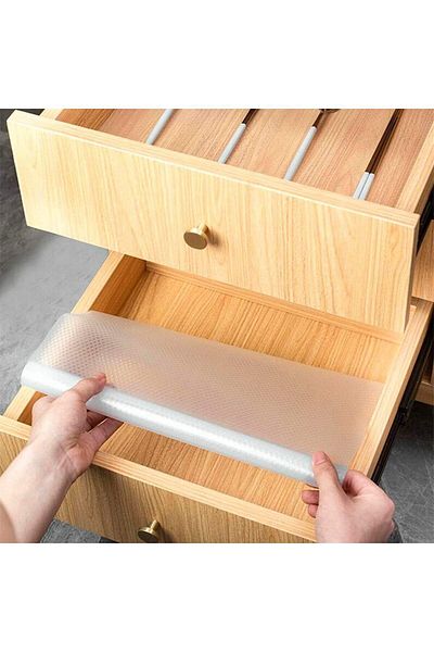 Sermat Eva Transparent Non-Slip Shelf Cabinet And Drawer Cover 45 Cm X 10 M
