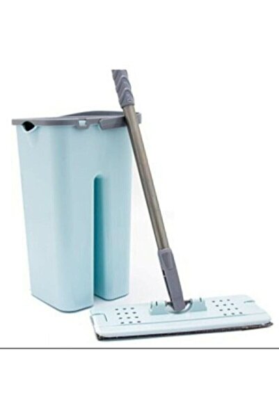 Genel Markalar Plastik Microfiber Tablet 4 4=8 Litre Mop Temizlik Seti