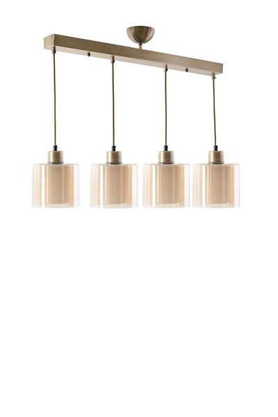 Lumexx New Sahara - 4 Row Antique Pendant Lamp
