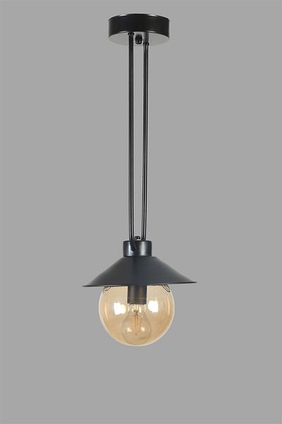 Lumexx Jolie Black Honey Glass Pendant Lamp