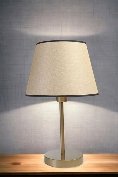 Lumexx ALA Antique - Primit Table Lamp with Open Wicker Lampshade