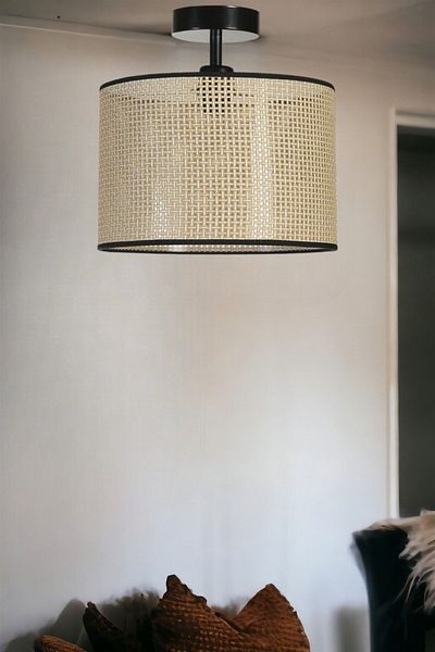 Lumexx Plafonier Chandelier with Honeycomb Lampshade