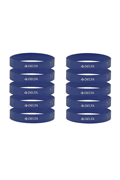 Delta Latex 10 Pieces Lightweight Hard Aerobic Pilates Resistance Exercise Ba...