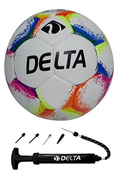 Delta Castelo Hand Stitched Size 5 Dura-Strong Soccer Ball + Multifunctional ...