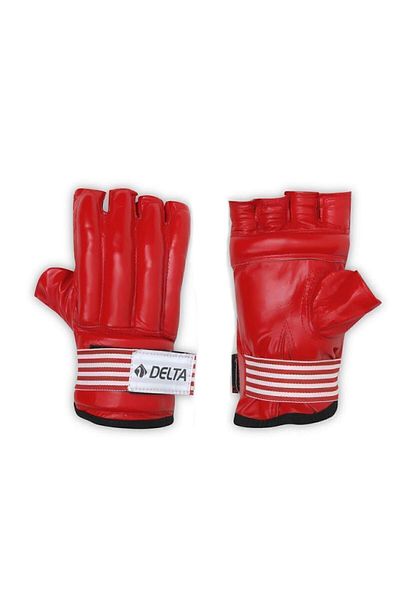 Delta Punching Bag Sandbag Speed Ball Penicball Training Gloves with Finger Snap Wrist Bandage