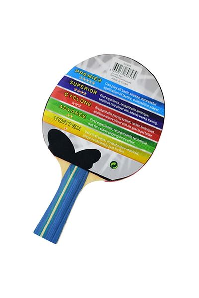 Delta Cyclone White Table Tennis Racket - Pompom Racket