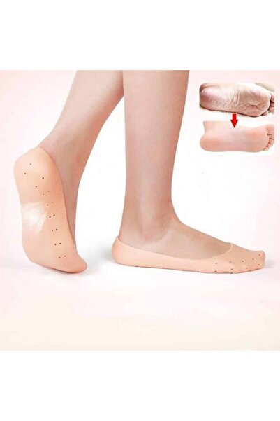 Genel Markalar Topuk çatlak giderici slikon ayak koruyucu çorap yumuşak sliko...