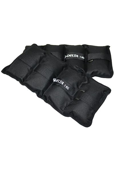 Delta 1 Kg x 2 Pieces Total 2 Kg Hand Foot Wrist Muscle Strengthener Weight Set Sand Weight Bag