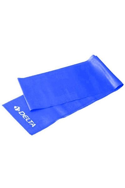 Delta Pilates Bandı Orta Sert 90 x 7,5 Cm Egzersiz Direnç Lastiği (Uç Kısmı Açık)