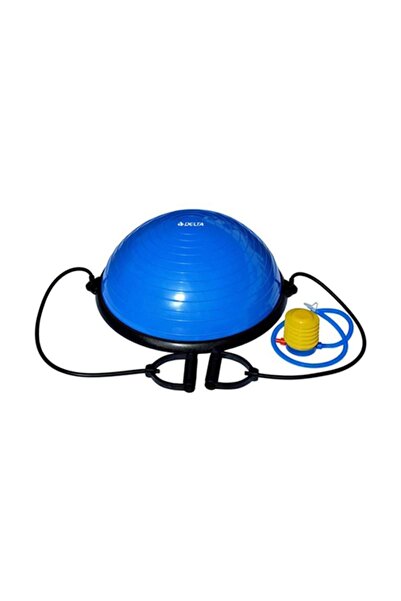 Delta Uluslararası Standart Ebatlarda 62 Cm Çap Bosu Ball Bosu Topu Pilates Denge Aleti (Pompalı)
