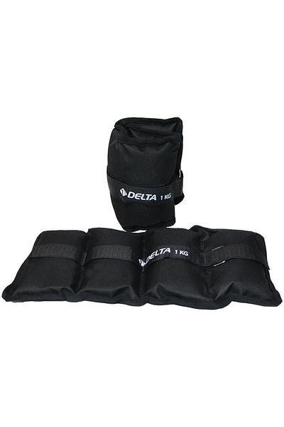 Delta 1 Kg x 2 Pieces Total 2 Kg Hand Foot Wrist Muscle Strengthener Weight Set Sand Weight Bag