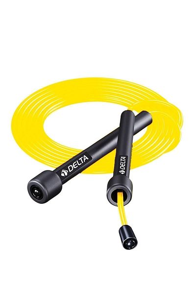 Delta Yellow Adjustable Length Deluxe Jump Rope