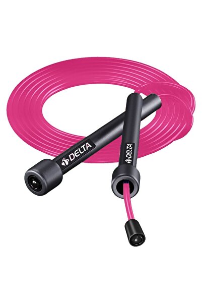 Delta Açık Pembe Uzunluğu Ayarlanabilir Deluxe Atlama İpi
