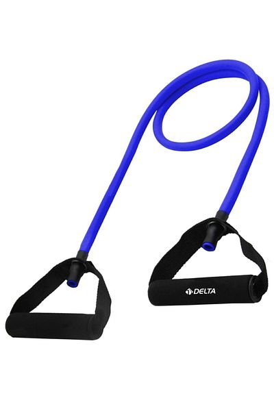 Delta 120 cm Light Hard 7*10 mm Pilates Resistance Tire with Handle
