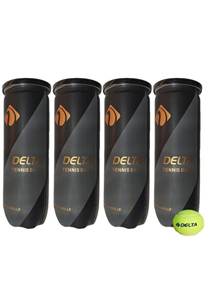 Delta Sarı Expert Seviye Özel Vakumlu Tüpte 12 Adet Dura-Strong Tenis Maç Top...
