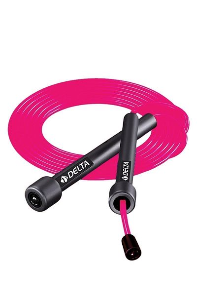 Delta Fuchsia Adjustable Length Deluxe Jump Rope