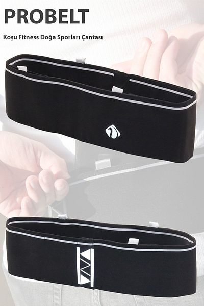 Delta Probelt Sports Running Fitness Hunting Corset Waist Bag Athlete Belt Safe Bag with 4 Hidden Pockets