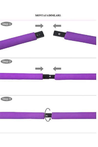 Delta Squat Pilates Jimnastik Egzersiz Çubuğu Portable Studio Squat Barı