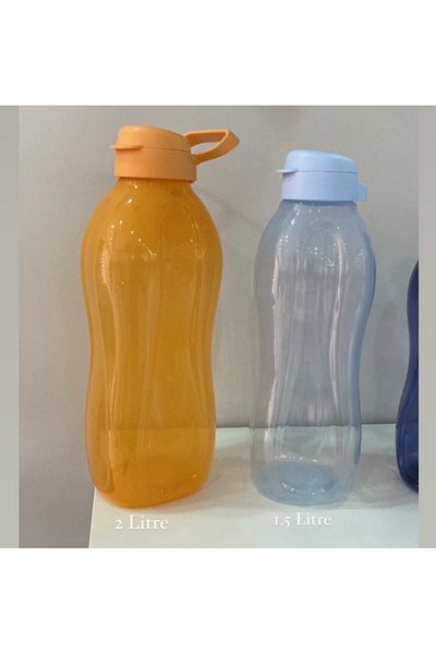 Tupperware 2 Water Bottles. 2 Lt and 1.5 Lt.