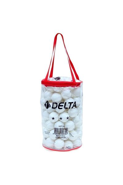 Delta 100 Table Tennis Balls (Ping Pong Balls) - With Zipper Bag