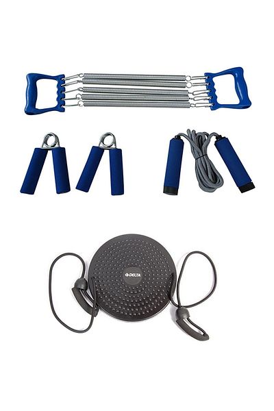 Delta Exercise Elastic Twister Chest Spring Jumping Rope Hand Spring Set