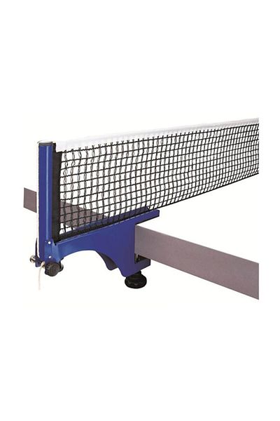 Delta Blue Table Tennis Deluxe Ping Pong Net Net Iron Set with Vise