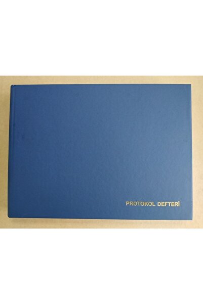 DEFTERSAN Protokol Hasta Kayıt Defteri 400 Yaprak 800 Sayfa 24x34 Cm