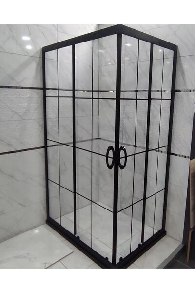 nokta duşakabin 130 X 90 Karolaj Desen Teknesiz Duşakabin