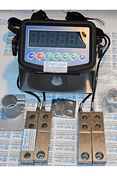 TART-SAM HAYVAN KANTARI SET KENDİ KANTARINI KENDİN YAP LOADCELL İNDİKATÖR TERAZİ BASKÜL KANTAR