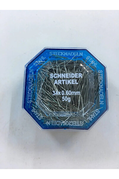 Cankardeşler Toplu Iğne 50 gr. 34 No. Alman Malı Çelik - Ince Uçlu