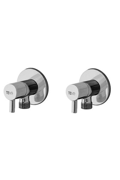 Tema Prima Toilet Bowl - Bite with Tap and Badge (Ara) 69300 2 Pieces