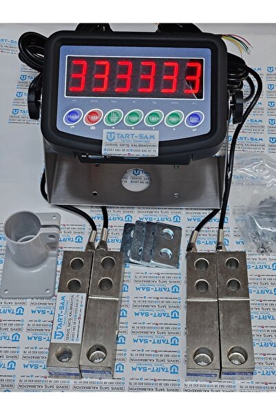 TART-SAM HAYVAN KANTARI SET KENDİ KANTARINI KENDİN YAP LOADCELL İNDİKATÖR TERAZİ BASKÜL KANTAR