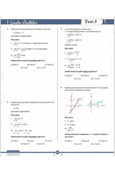 Barış Yayınları Limit Matematik Fasikülleri