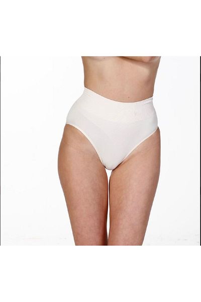 tusem butik homewear Εξαιρετικά μαλακό γυναικείο κορσέ χωρίς ραφές - διπλή στρώση, συσφιγκτικό κοιλιάς, χρώμα δέρματος