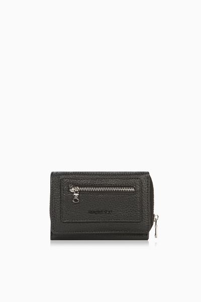 CENGİZ PAKEL Black Genuine Leather Women's Wallet - 65120