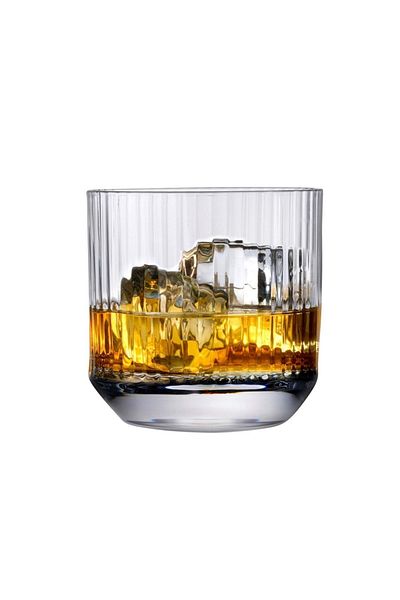 Paşabahçe Nude Crystal Big Top Water |   Soft Drink Glass Set - 12 Pieces (Short 270 Cc. Long Ise Is 340 Cc