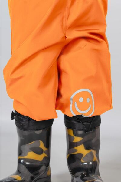 Belkızın Atölyesi Orange Waterproof Astronaut Jumpsuit