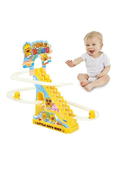 dekantoys Small Duck Oyuncak,ışıklı Sesli Kaykay Ördek Dön Dolaş Oyunu