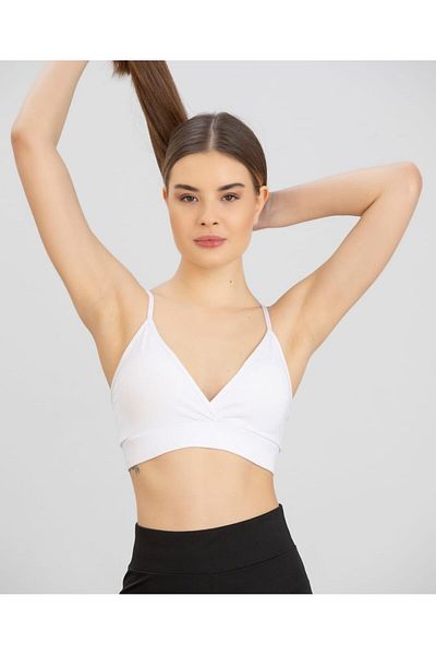 İntive Lingerie Aurafit Cross Deep Low-Cut Rope Strap Sports Bra -9026