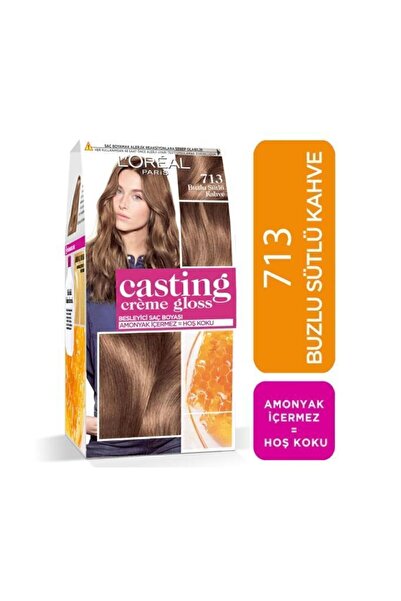 L'Oreal Paris L'oréal Paris Casting Crème Gloss Saç Boyası - 713 Buzlu Sütlü ...