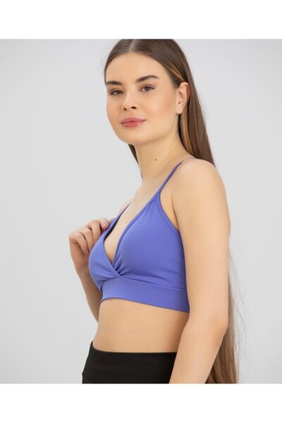 İntive Lingerie Спортивний бюстгальтер на бретелях Aurafit Cross глибоке декольте -9026