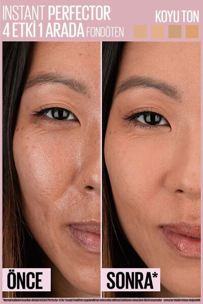 Maybelline New York Instant Perfector 4 Etki 1 Arada Fondöten- Light Medium (koyu Ton)