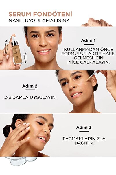 L'Oreal Paris L'oréal Paris True Match Nude Fondöten Serum 2-3 Light