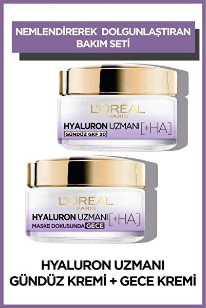 L'Oreal Paris Hyaluron Uzmanı Gündüz & Gece Kremi Hyaluron Set