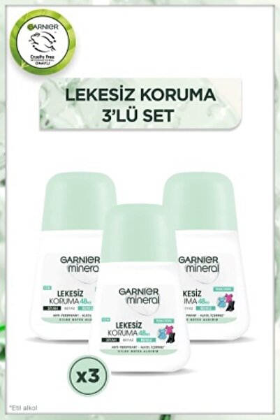 Garnier Mineral Ferah Roll-on Deodorant 3'lü Set