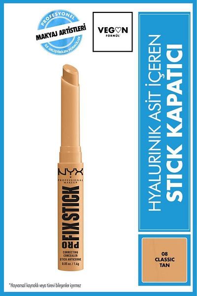 NYX Professional Makeup Pro Fix Stick 08 Classic Tan - Concealer