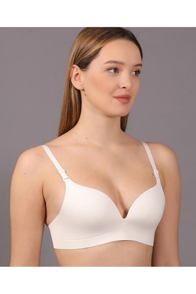 İntive Lingerie Sabrina Imported Seamless Invisible Seamless Seamless Light Bra