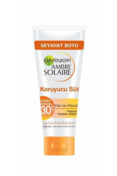 Garnier Ambre Solaire Seyahat Boyu Güneş Koruyucu Süt Gkf30 50ml