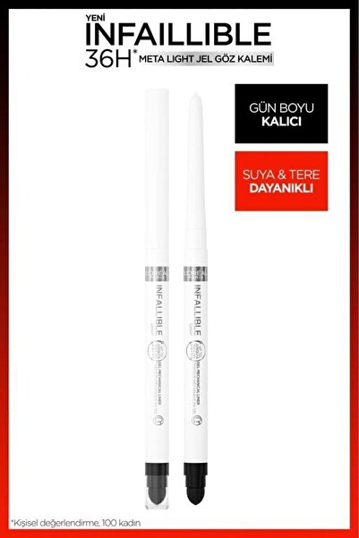 L'Oreal Paris Infaillible Meta Light Jel Göz Kalemi - Polar White