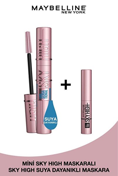 Maybelline New York Lash Sensational Sky High Suya Dayanıklı Waterproof Maska...